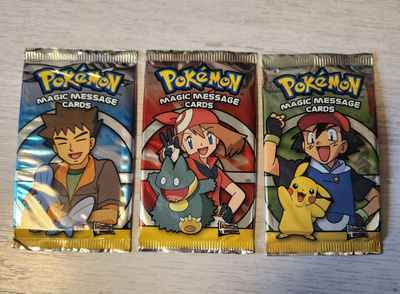 Pokemon korttipussit (3kpl)
