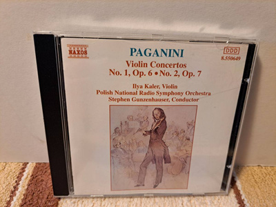 Paganini:Violin concertos No.1,Op.6 etc-Ilya Kaler CD