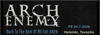 Arch Enemy Tavastia 24.7.2026