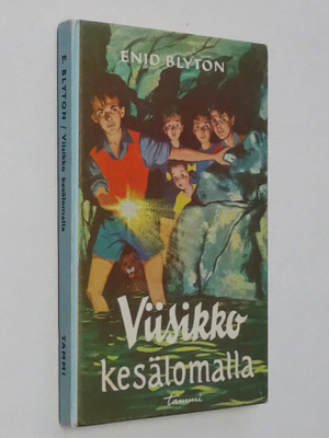 Enid Blyton : Viisikko kesälomalla - 3.p 1966