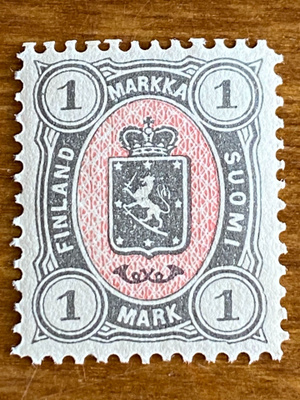 VAAKUNAMERKKI 1MK 1885**