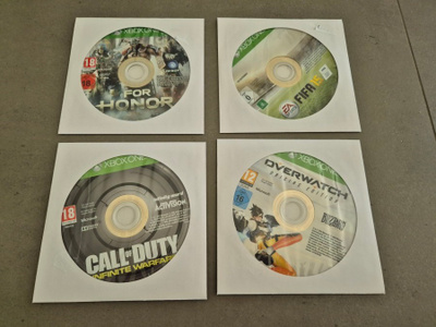 XBOX ONE pelit, 4 kpl!