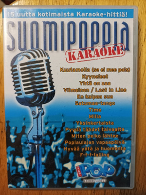 Suomipoppia karaokelevy, 15 kotimaista kappaletta