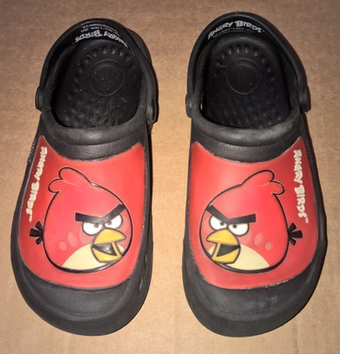 ANGRY BIRDS SANDAALIT LASTEN KOKO 29/30  2009-2013 ROVIO