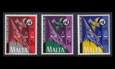 Malta 414-6 ** YK 25v (1970)