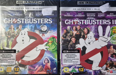 Haamujengi - Ghostbusters 1+2 (4K Ultra HD + Blu-ray)