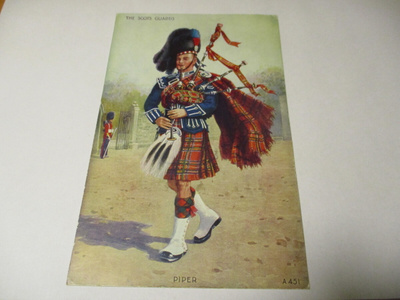 The Scots Guards - 1953 lentopostissa Hkiin