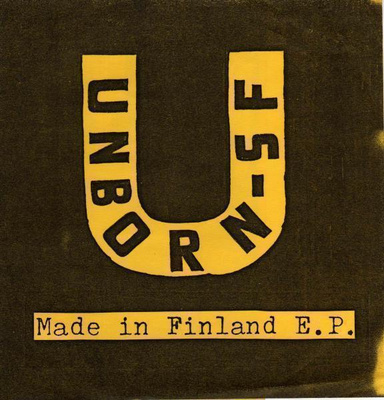UNBORN-SF made in finland EP -1989- #266/500 a.a.001
