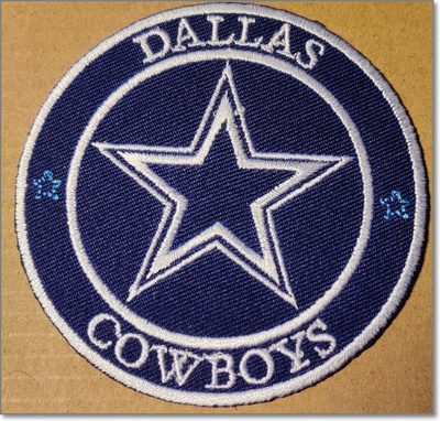 NFL - Dallas Cowboys -kangasmerkki / hihamerkki