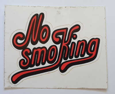 No smoKing – mainostarra 70/80-luvulta