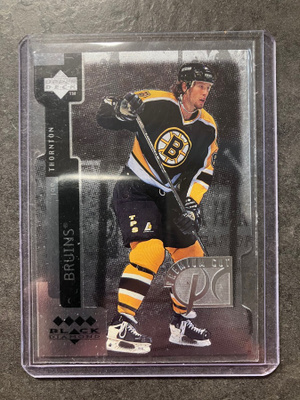 1997-98 Black Diamond Joe Thornton Premium Cut Quadruple