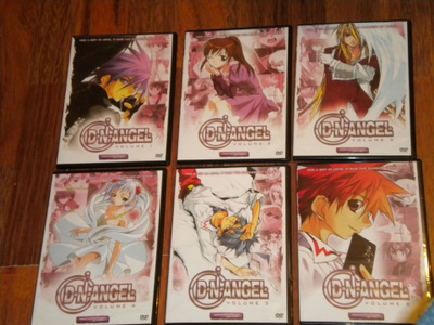 DVD - D.N. ANGEL VOLUME 1 - 6 / koko sarja - 2005