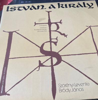 István a Király 2LP - unkarilainen rock-ooppera