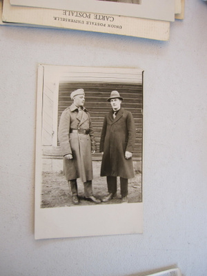 VANHA POSTIKORTTI - sotilas & siviili