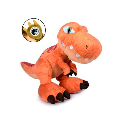 JURASSIC WORLD T-REX 25CM PLUSH	(79 093)		pehmo
