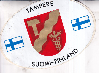 Tampere. Suomi - Finland, vaakuna ,e237