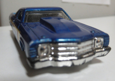 El Camino 1971 Mattel pienoismalli