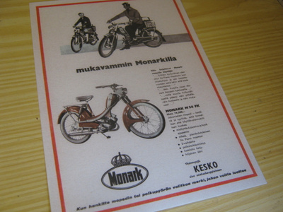 postikortti Monark