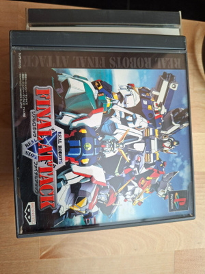 PS1 Real Robots Final Attack CIB, japaniversio