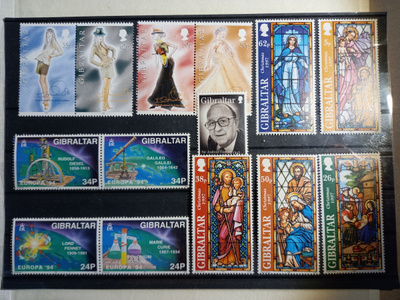 GIBRALTAR hieno levyllinen 1990-luvun merkkejä - sarjoja **