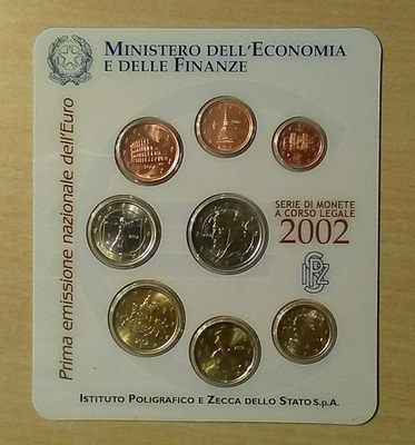 Italia Vuosisarja 2002, 1. Euro-sarja, Juhlamalli