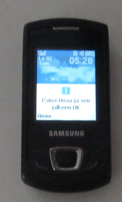 Samsung GT-E2550 (Liukukansi)