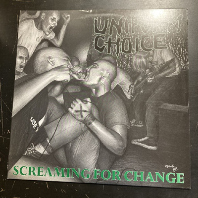 Uniform Choice - Screaming For Change (US/1986) LP