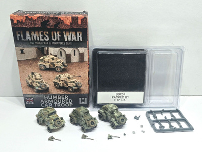 Flames of War - Humber Armoured Car Troop