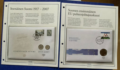  Itsenäinen Suomi tai Suomen ensimmäinen EU - pj. rahakirje 