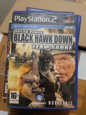 PS2 Delta Force Black Hawk Down, ei ohjeita