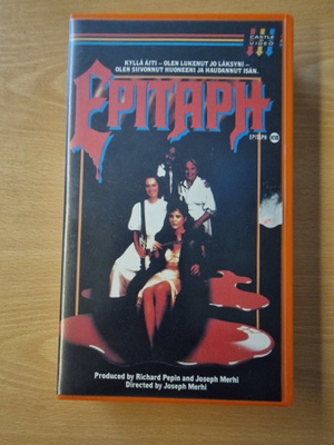 Epitaph (1987) VHS