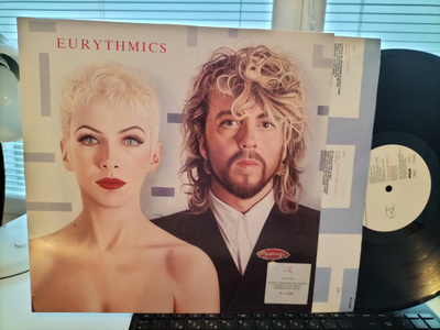 EURYTHMICS, Revenge, LP GER -86 UPEA KUNTO !!