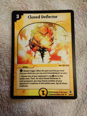 Duel masters - Cloned deflector 2