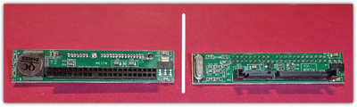 2.5" IDE - SATA -adapteri (IDE-levy SATA-emolevyyn) #31634