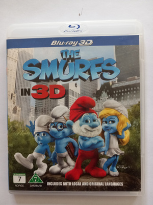 Smurfs 3D Nordic Blu-ray