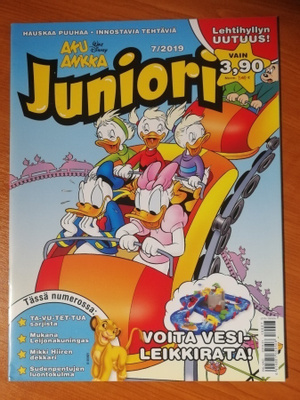 Aku Ankka Juniori Nro 7 / 2019