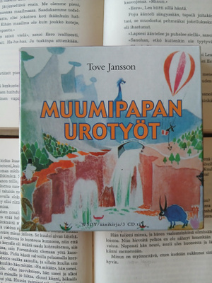 Tove Jansson - Muumipapan urotyöt (äänikirja, CD)