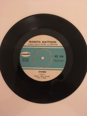 (7") Markita Mattsson - Sydän / Vartiomies