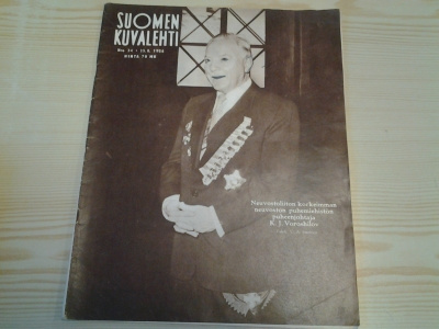 Suomen Kuvalehti No 34 1956