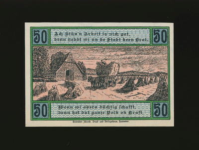 Saksa Notgeld 50 Pfennig, Selsingen