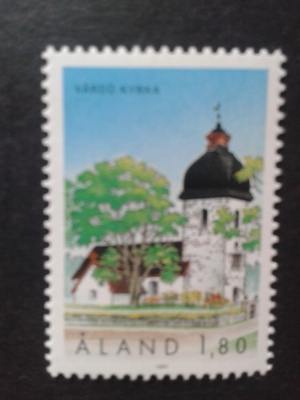 åland 1991 värdön kirkko**