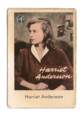 Purkkakuva HARRIET ANDERSSON Purukumikuva