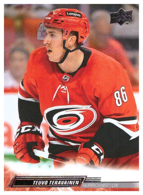 TEUVO TERÄVÄINEN Hurricanes, 22-23 Up.Deck #284
