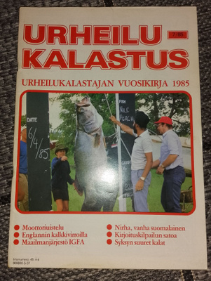Urheilukalastus 7/1985