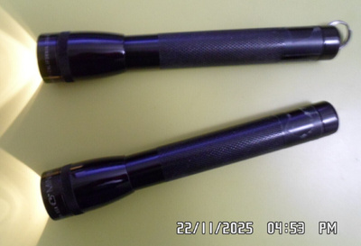 sek, Mini Maglite AA, 2 kpl, käytettyjä