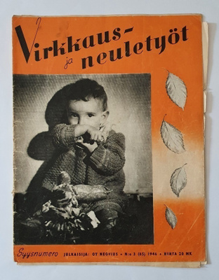 Virkkaus- ja neuletyöt # 3 / 1946 – syysnumero