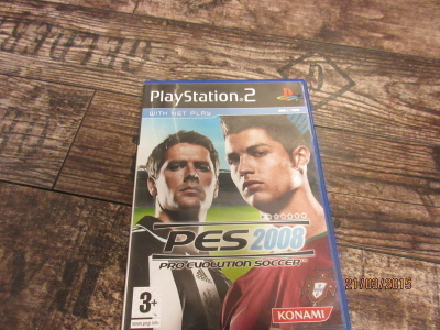 PS2 Pro Evolution Soccer 2008 CIB