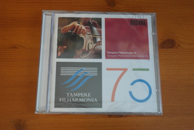 Tampere Filharmonia 75 CD.UUSI!