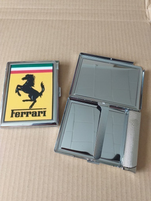 FERRARI --- kotelo + sytytin (esim. Upea lahja!)
