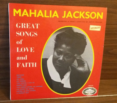 MAHALIA JACKSON Great song of love and faith HM 533 1967 GB